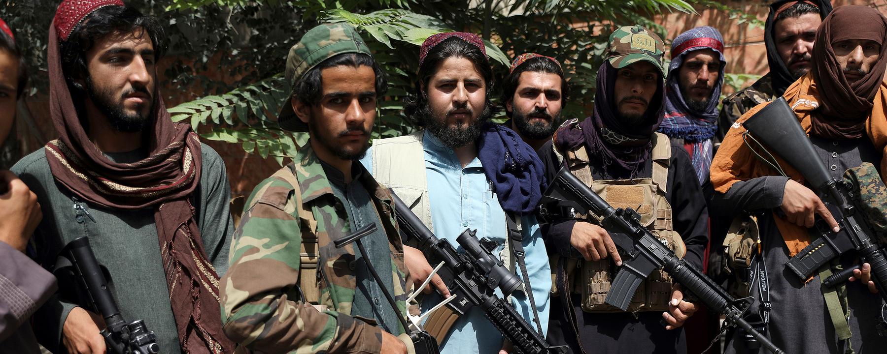 Kämpfer der Taliban in Kabul.
