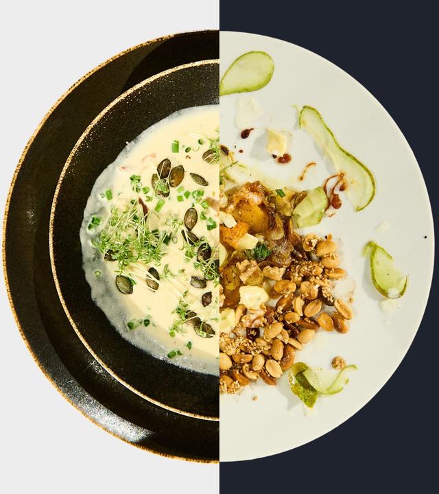 Allgäuer Käsesuppe vs. Kürbis aus dem Ofen