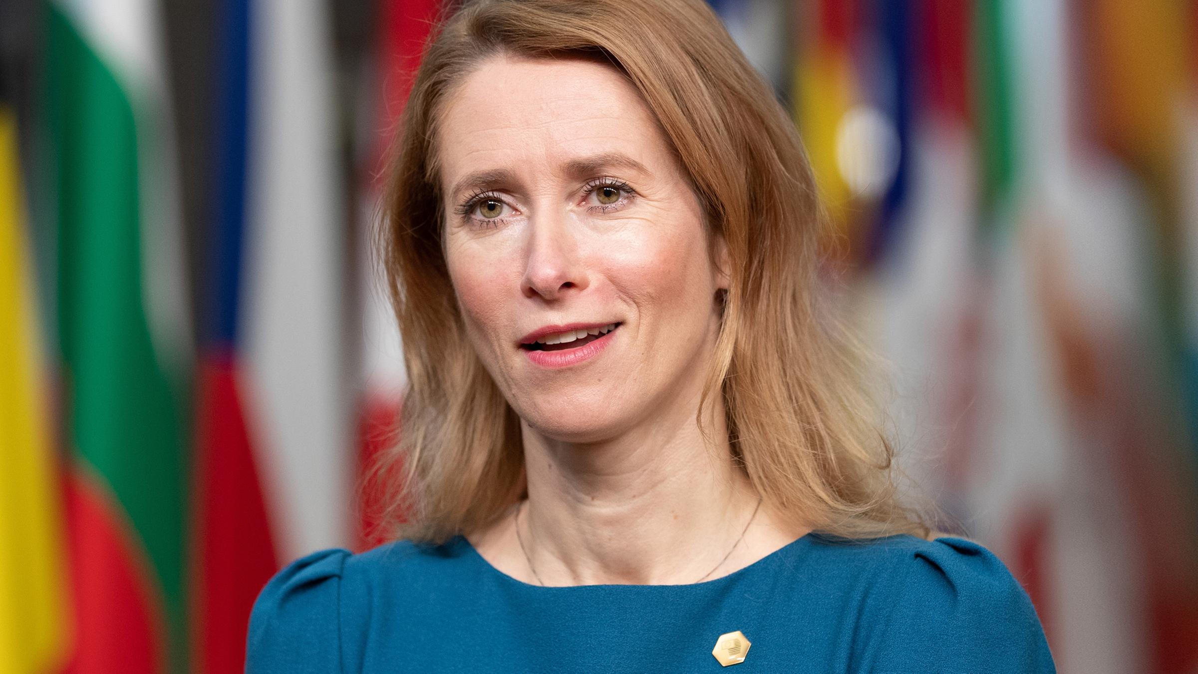 Kaja Kallas an 16.12.2021 in Brüssel