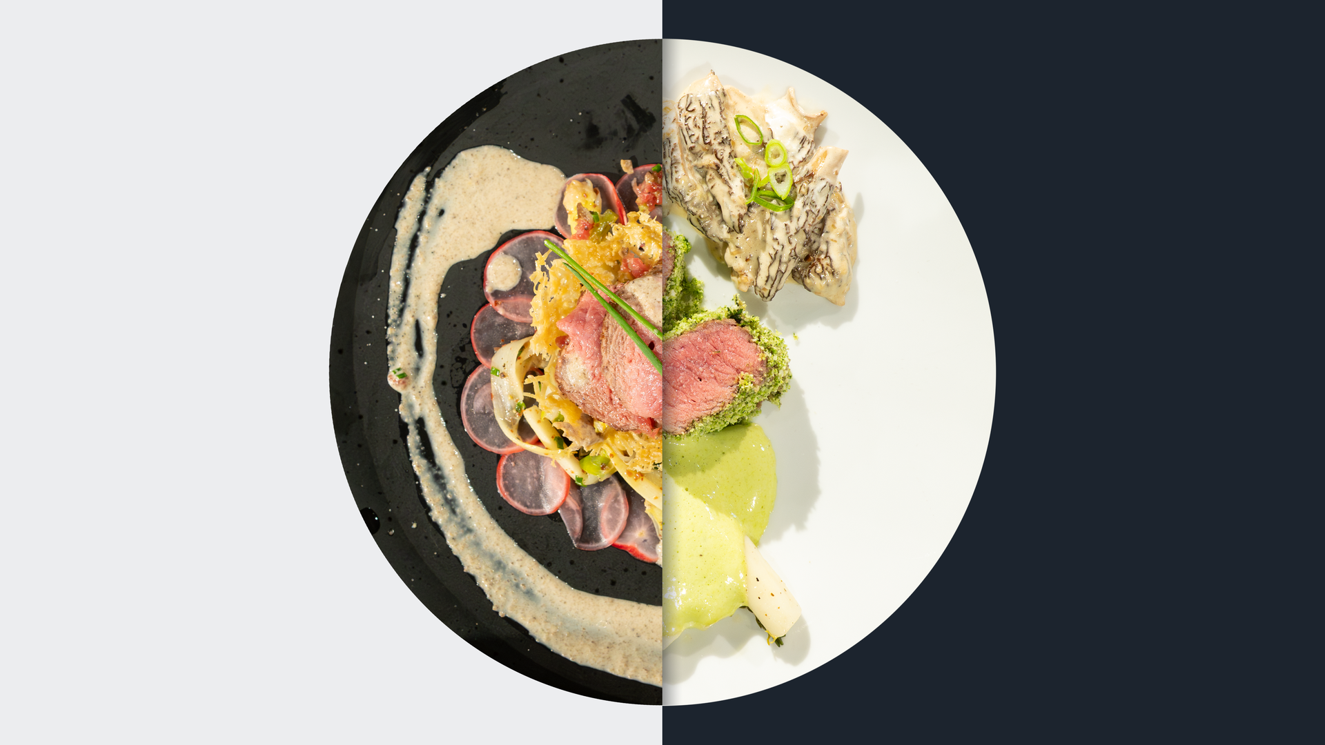 Kalb im Parmesankorb vs. Morchelrahm