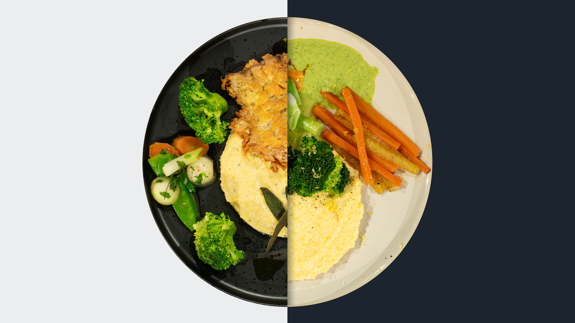 Kalbsschnitzel mit Frühlingsgemüse