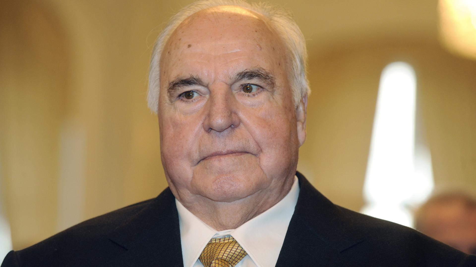 Portrait Helmut Kohl