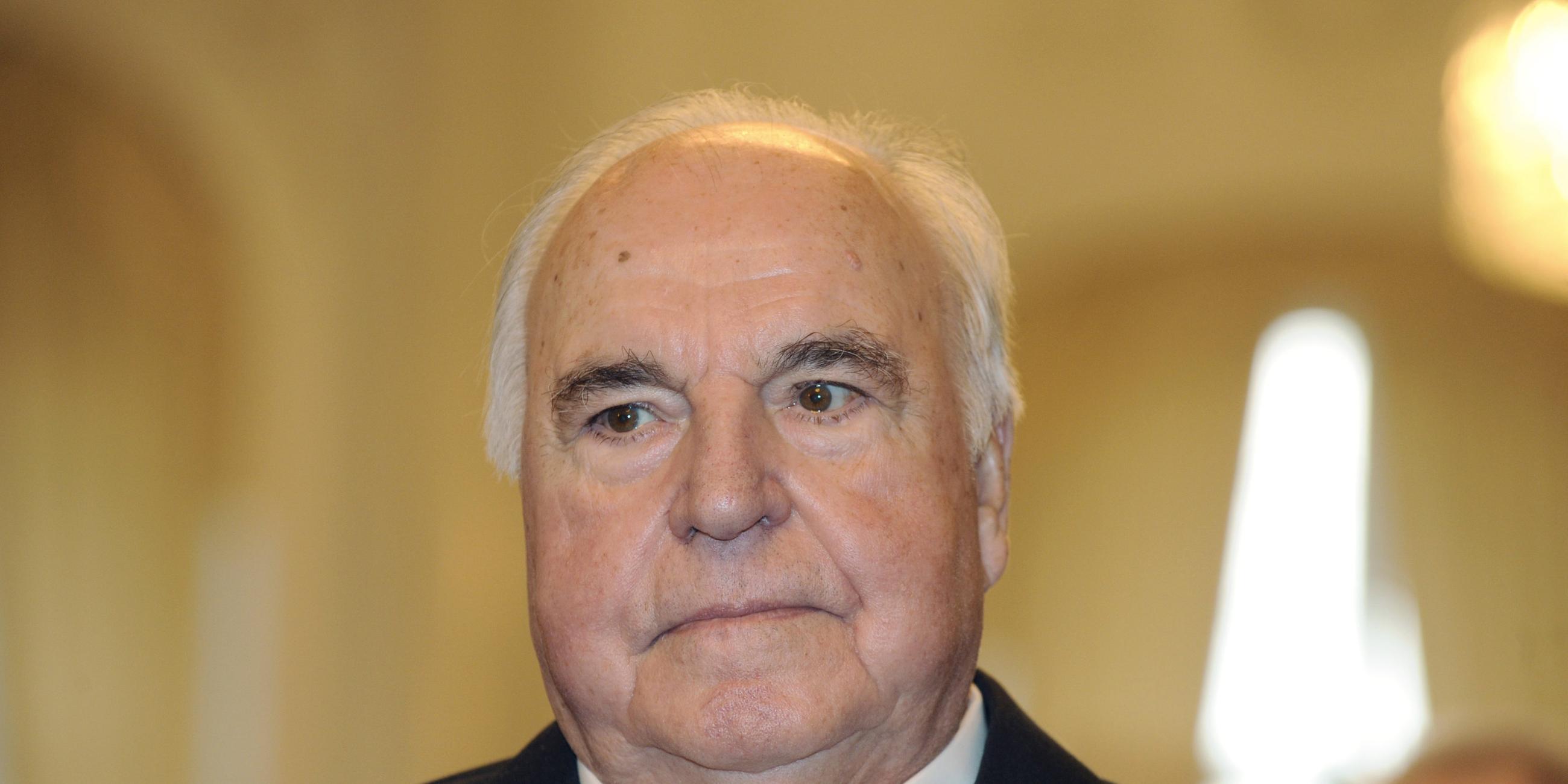 Portrait Helmut Kohl