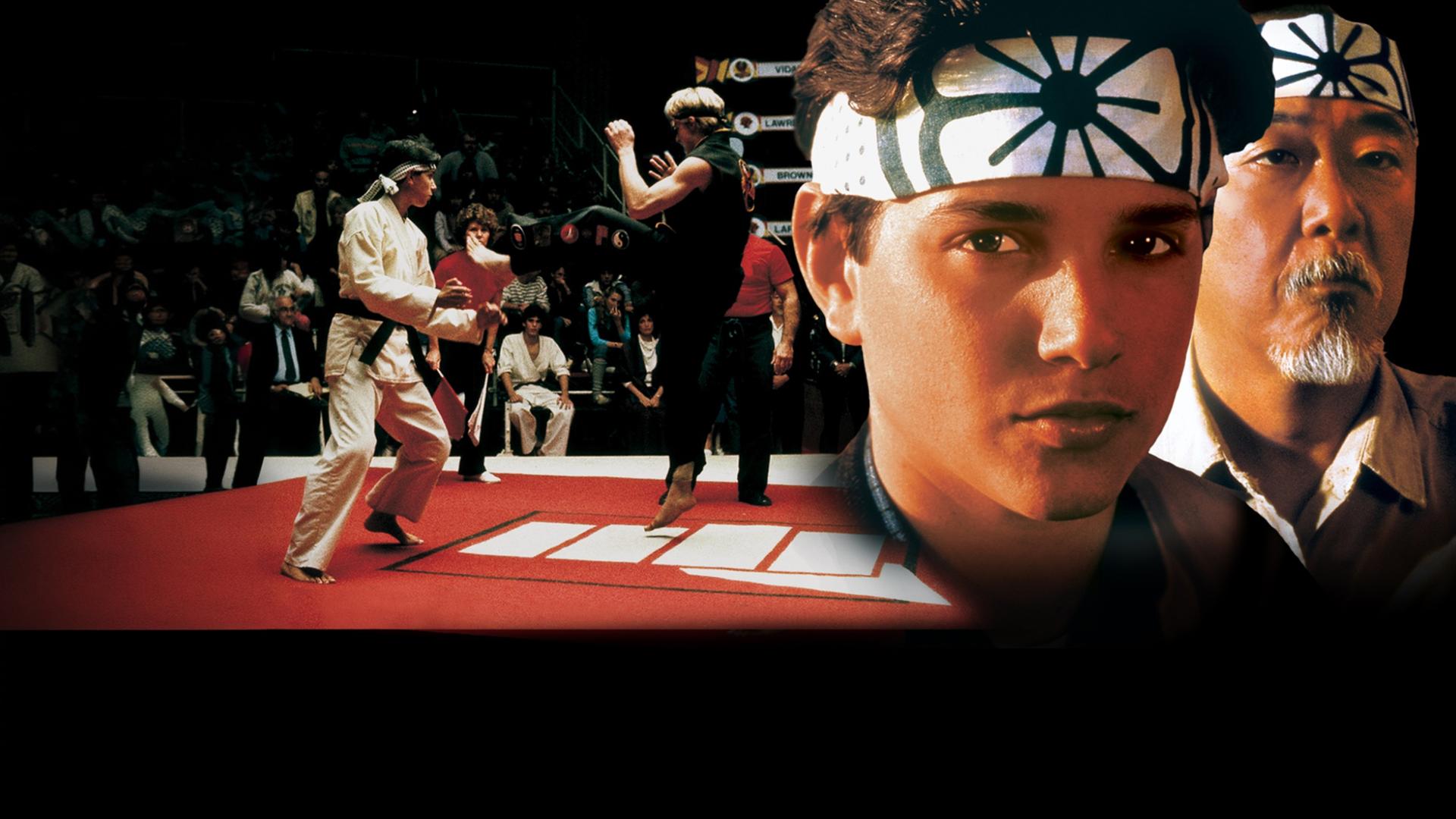 Plakatmotiv zum Film mit Ralph Macchio und Noriyuki 'Pat' Morita.
