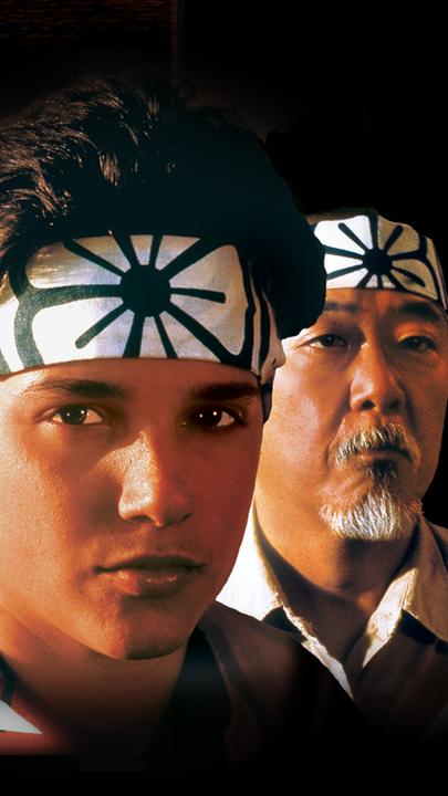 Plakatmotiv zum Film mit Ralph Macchio und Noriyuki 'Pat' Morita.