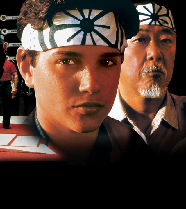Plakatmotiv zum Film mit Ralph Macchio und Noriyuki 'Pat' Morita.