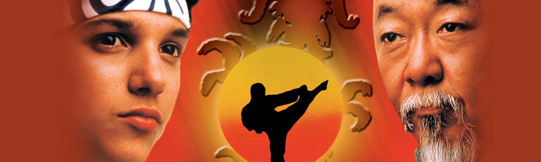 Plakatmotiv zum Film mit Ralph Macchio und Noriyuki 'Pat' Morita.