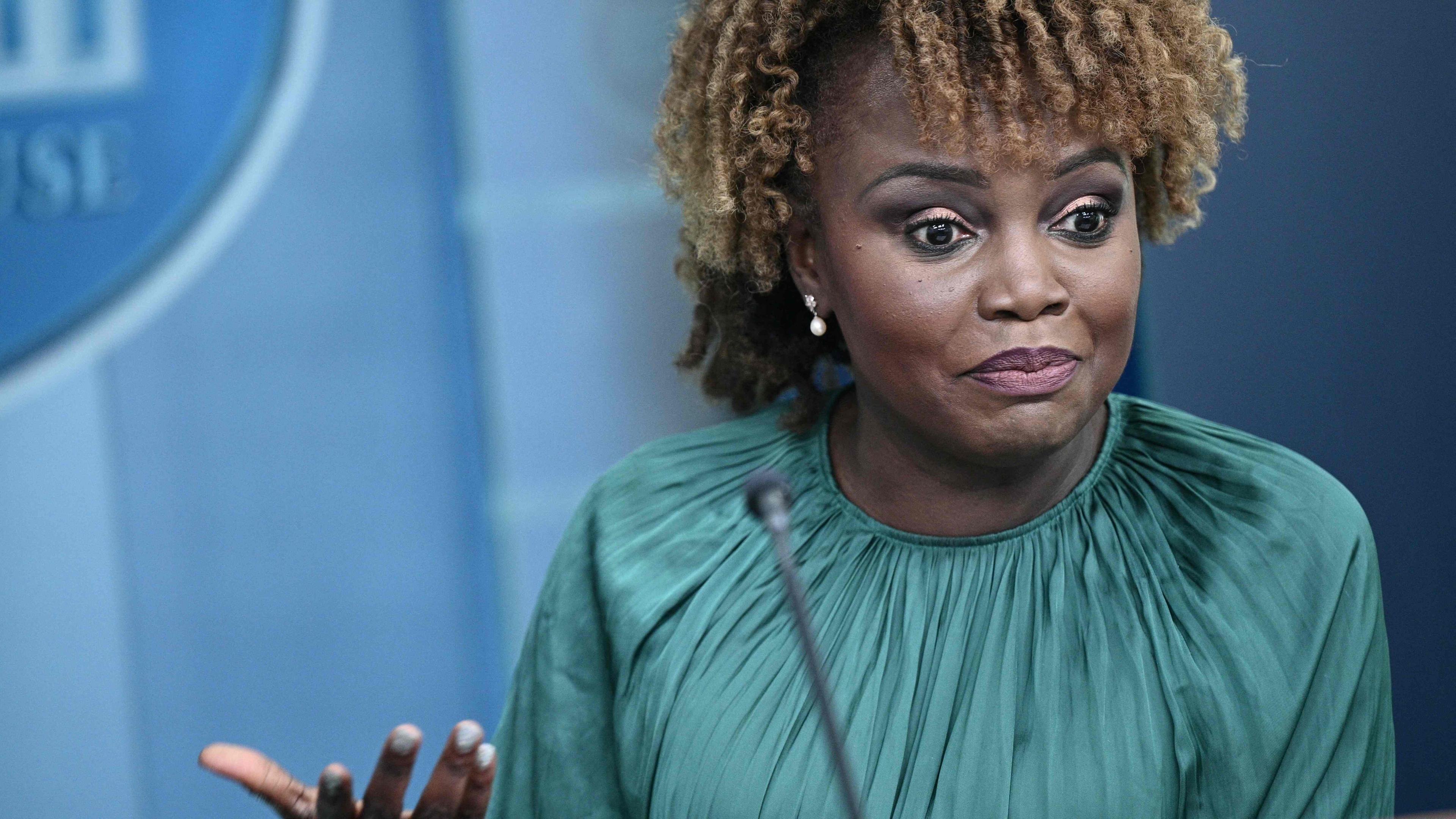 Karine Jean-Pierre im Weißen Haus