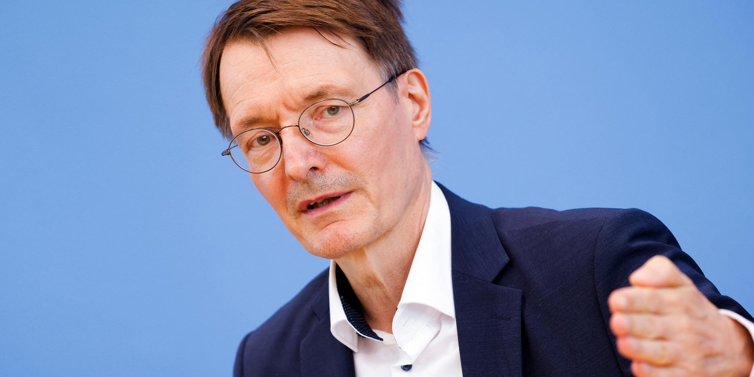 Karl Lauterbach am 24.08.2022 in Berlin