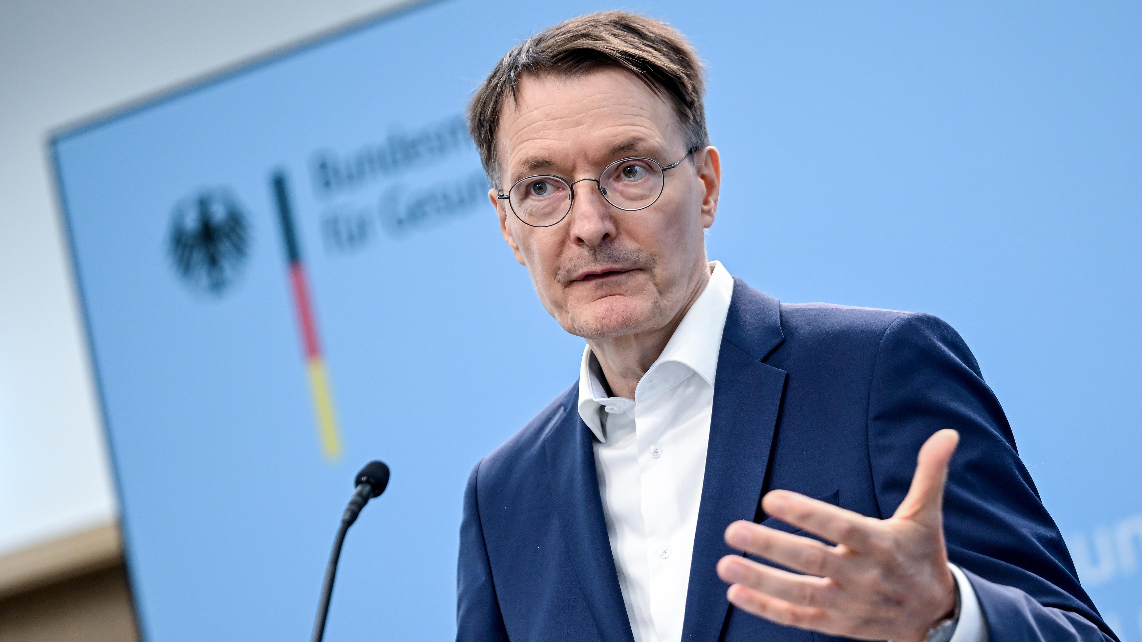 Bundesgesundheitsminister Karl Lauterbach am 12.09.2023 in Berlin
