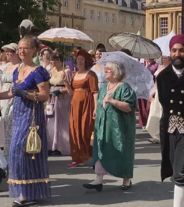 Karneval im englischen Bath