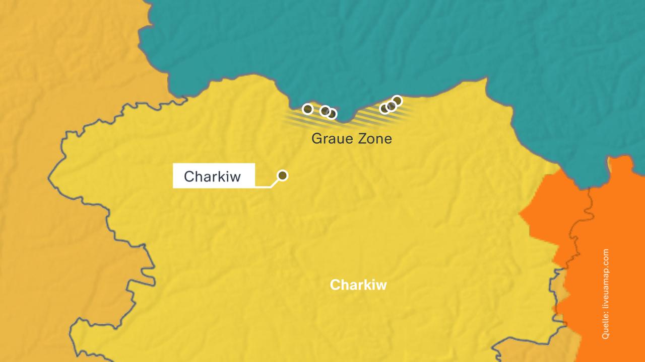 Die Region um Charkiw