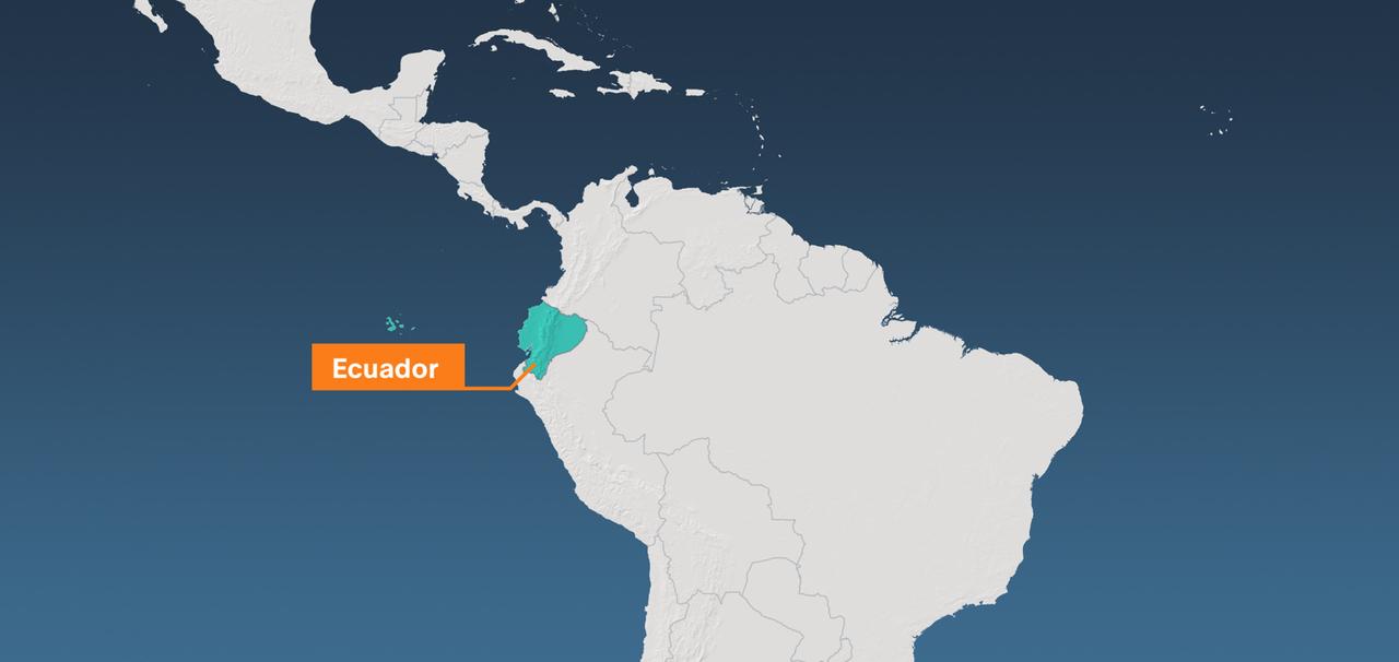 Karte: Ecuador
