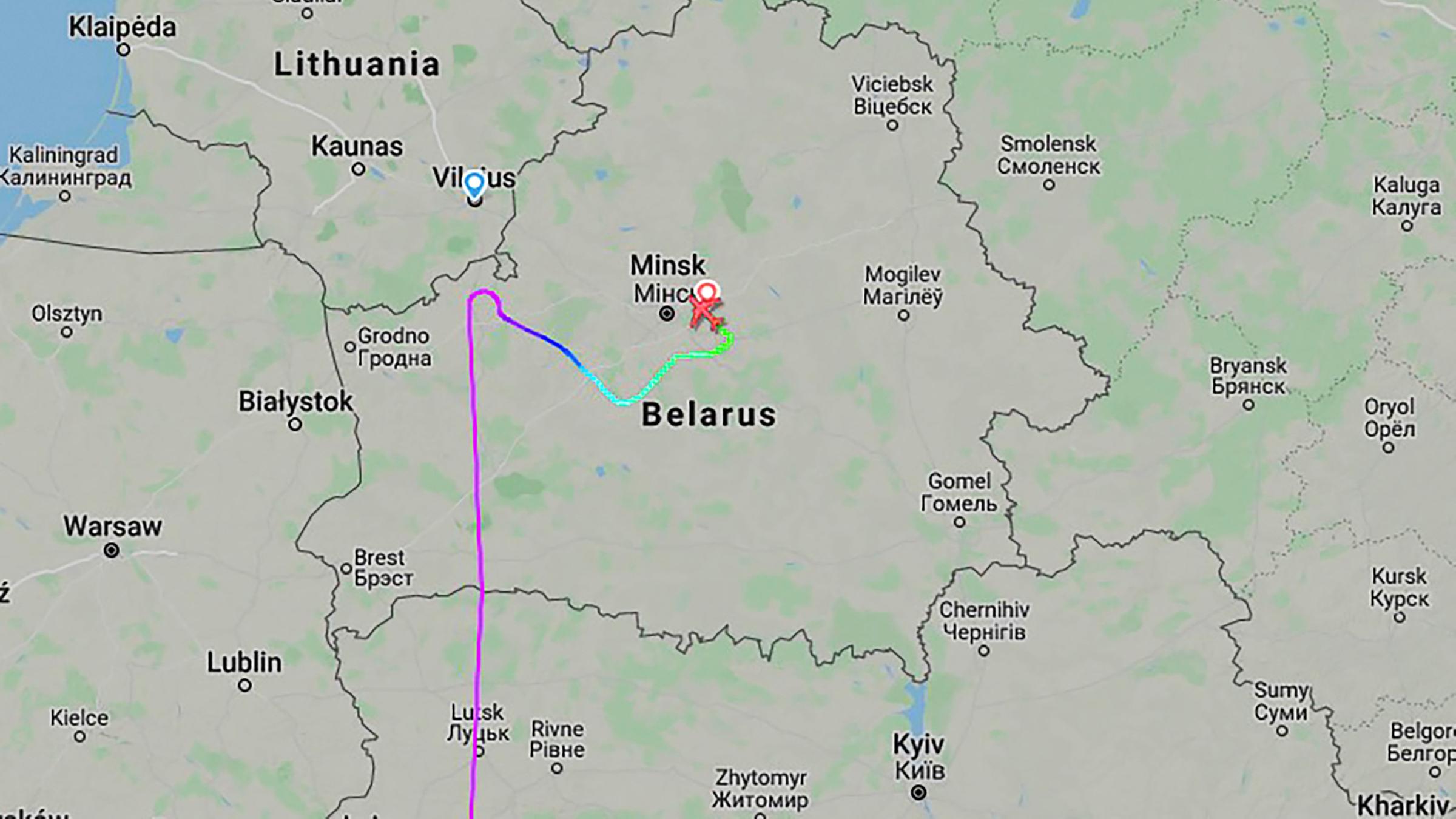 Lufthansa Air France Finnair Fluge Uber Belarus Ausgesetzt Zdfheute