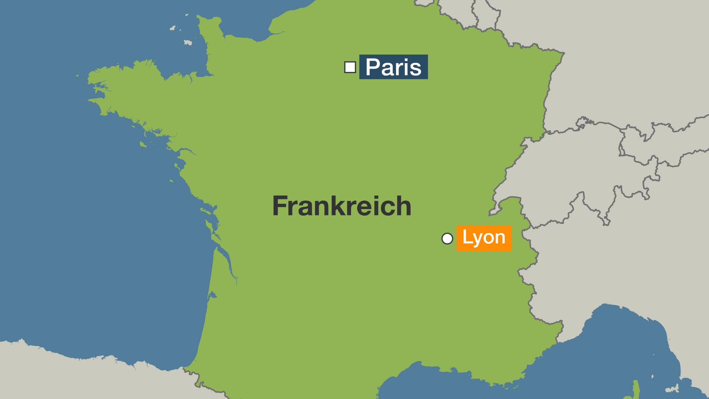 frankreich lyon karte Nach Explosion Im Stadtzentrum Polizei In Lyon Fahndet Nach Tatverdachtigem Zdfheute frankreich lyon karte