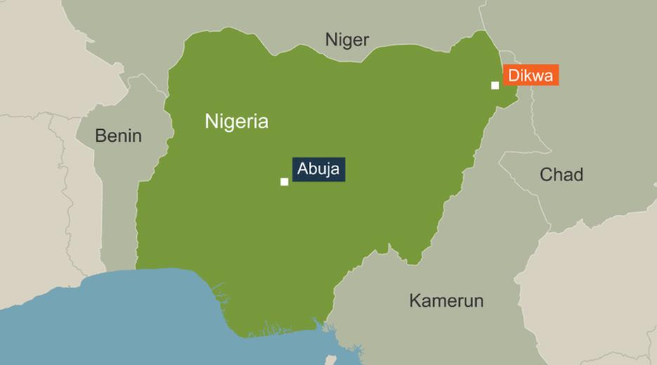 Karte Nigeria