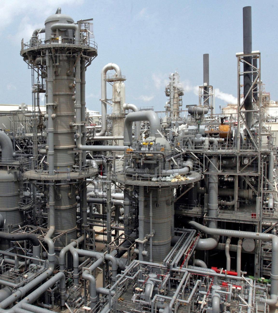 Anlage zur Herstellung von Gas in Ras Laffan, Katar