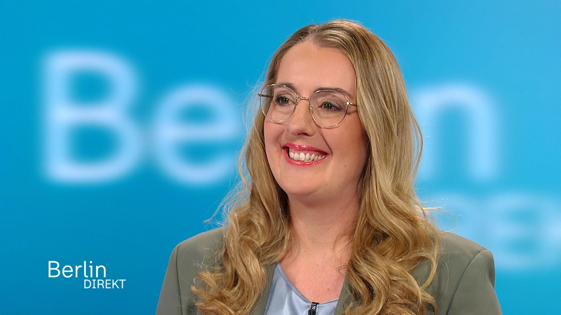 Grünen-Fraktionschefin Katharina Dröge im Berlin-direkt-Interview