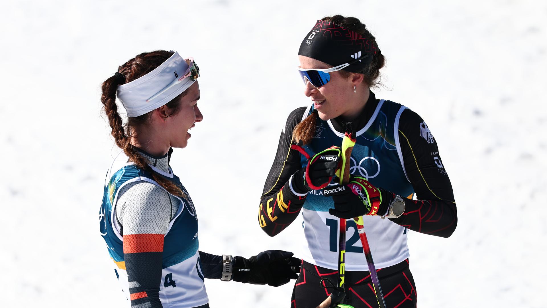 Katharina Hennig Dotzler und Darija Neprjajeva am 22.02.26