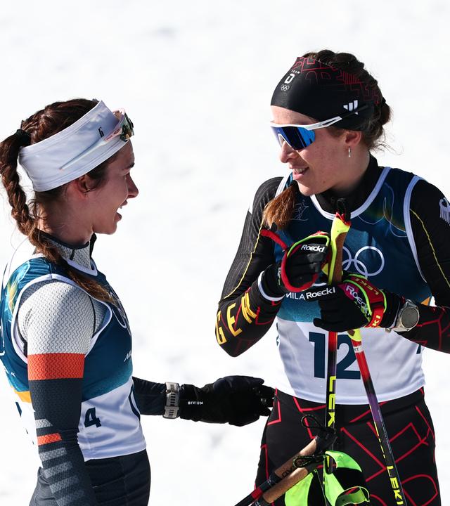 Katharina Hennig Dotzler und Darija Neprjajeva am 22.02.26