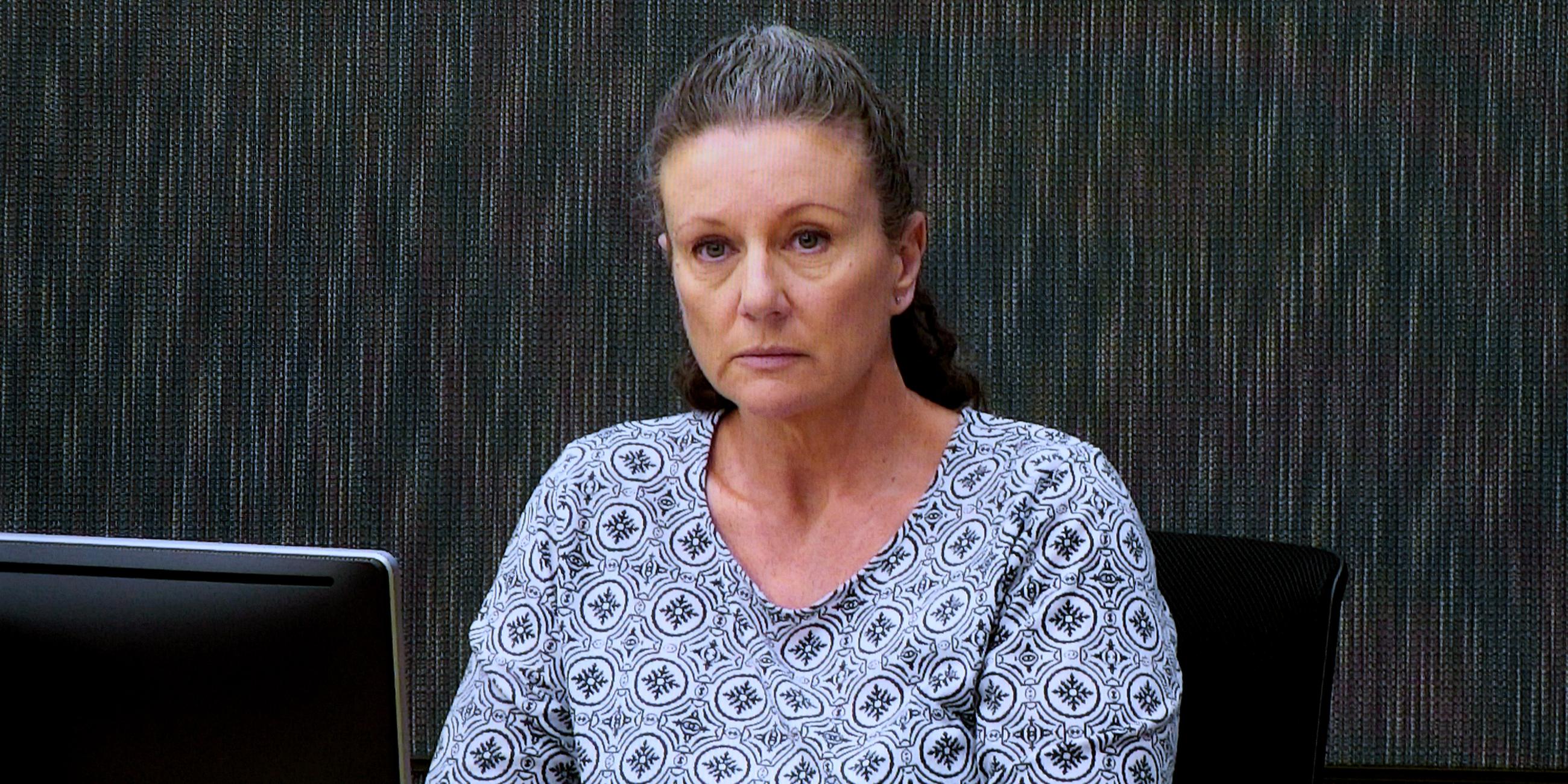Kathleen Folbigg während einer Verurteilungsuntersuchung am NSW Coroners Court, Sydney (Archiv 2019)