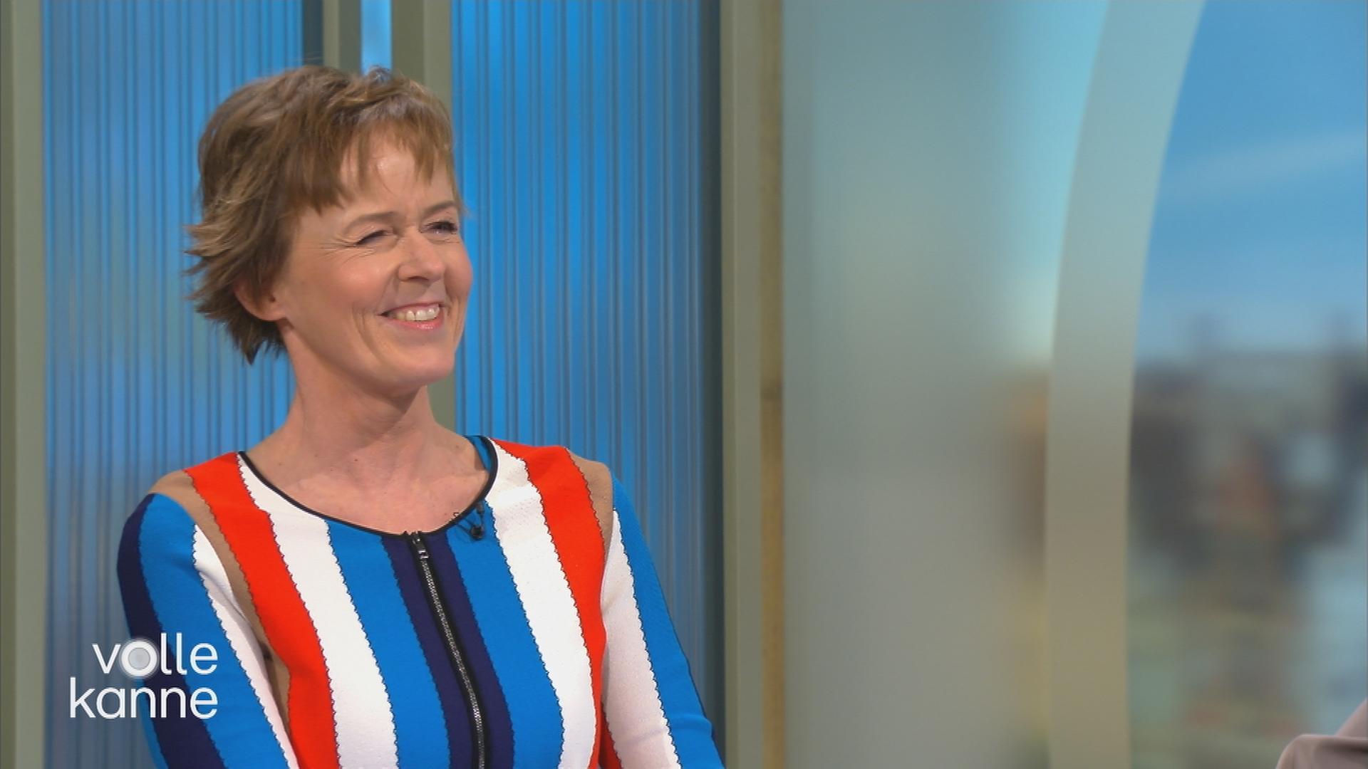 Diplom-Meteorologin Katja Horneffer bei Volle Kanne zum Frühlingsanfang.