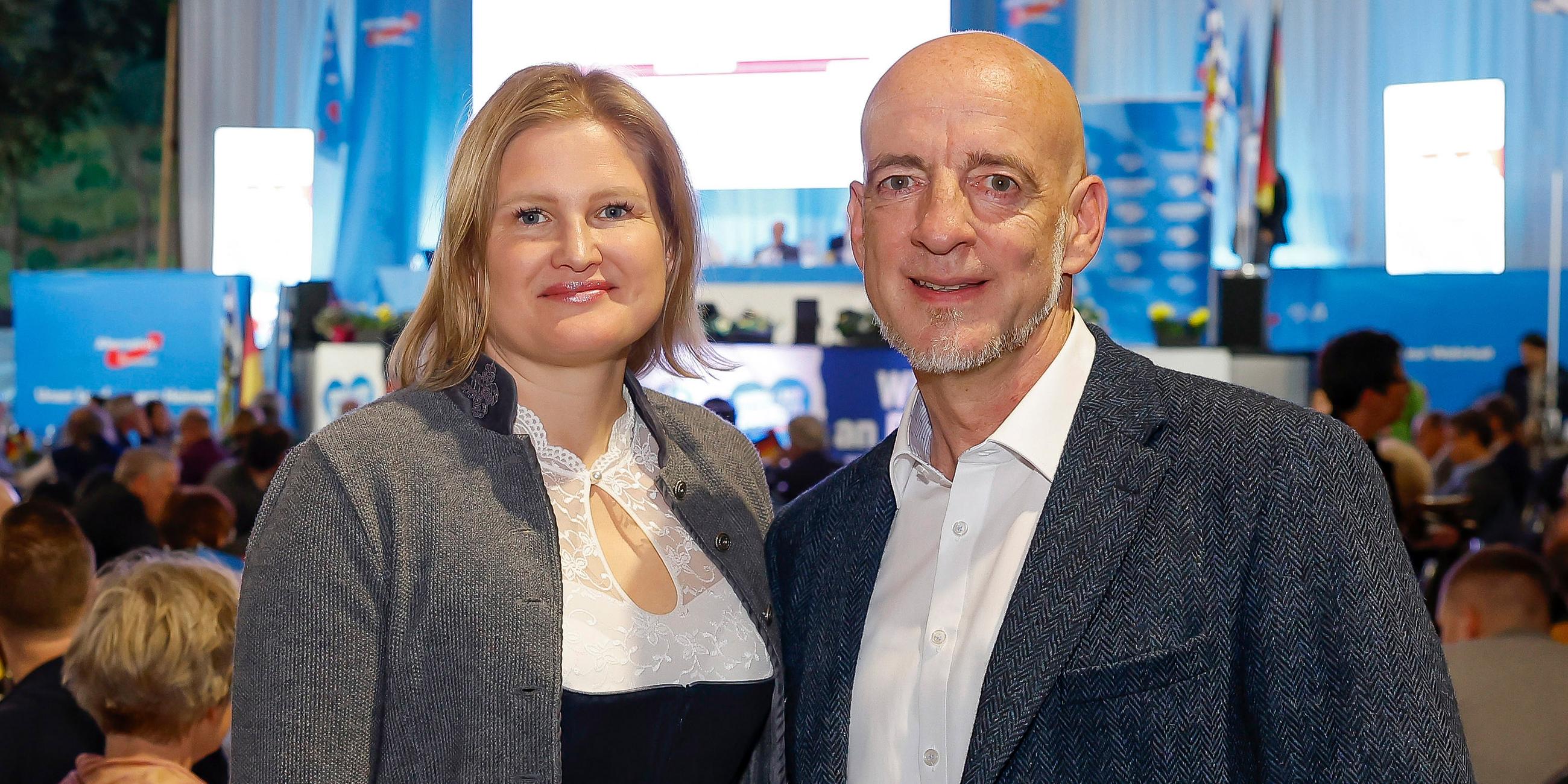 Katrin Ebner-Stein und Martin Böhm, aufgenommen am 13.05.2023 in Greding