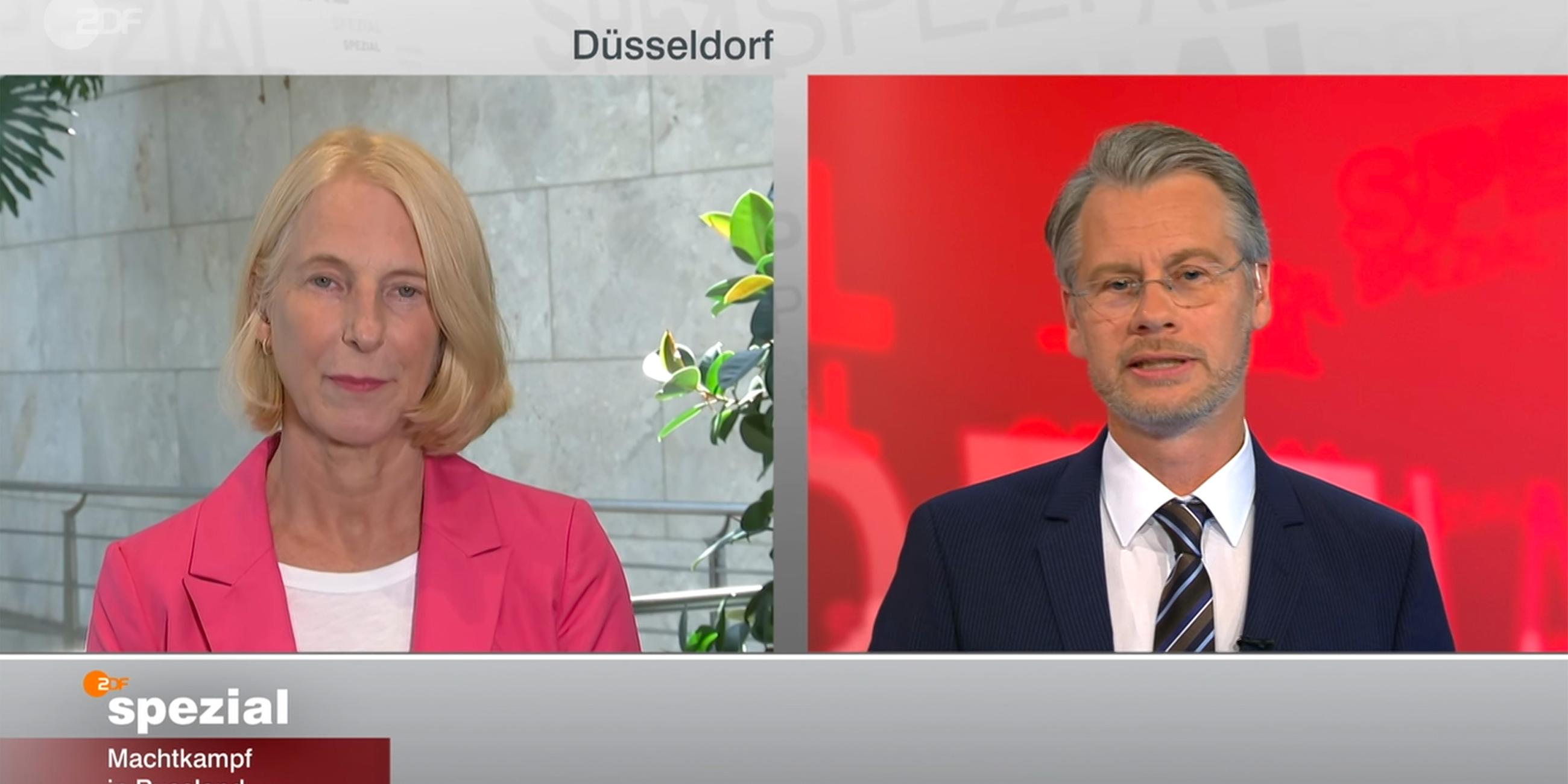 ZDF-Reporterin Katrin Eigendorf zum Aufstand der Wagner-Söldner
