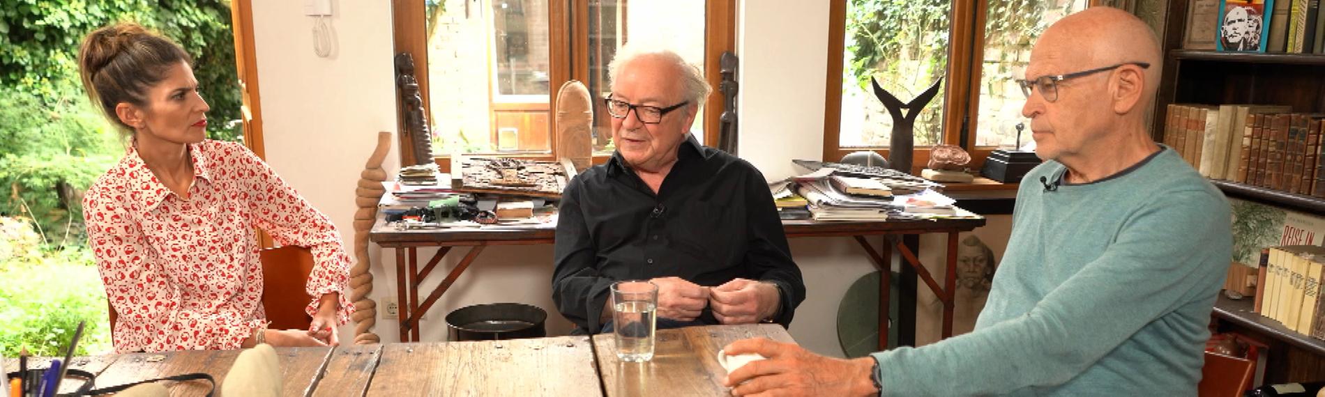 Katty Salié trifft die Journalisten Osman Okkan und Günter Wallraff