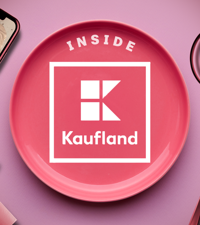 Teller ,it Kaufland-Logo 
