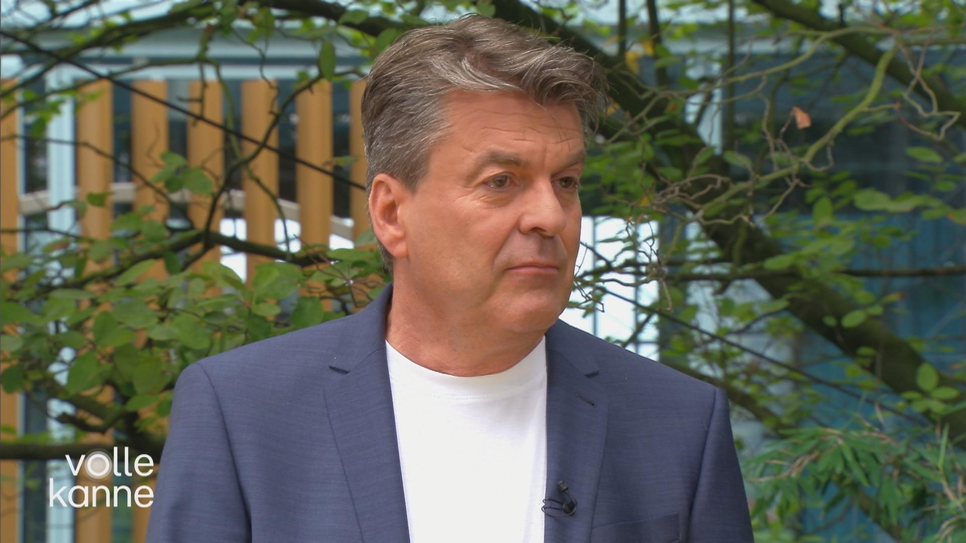 Nahaufnahme von Kay P. Rodegra im Volle-Kanne-Atrium