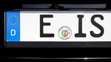Autokennzeichen E - IS