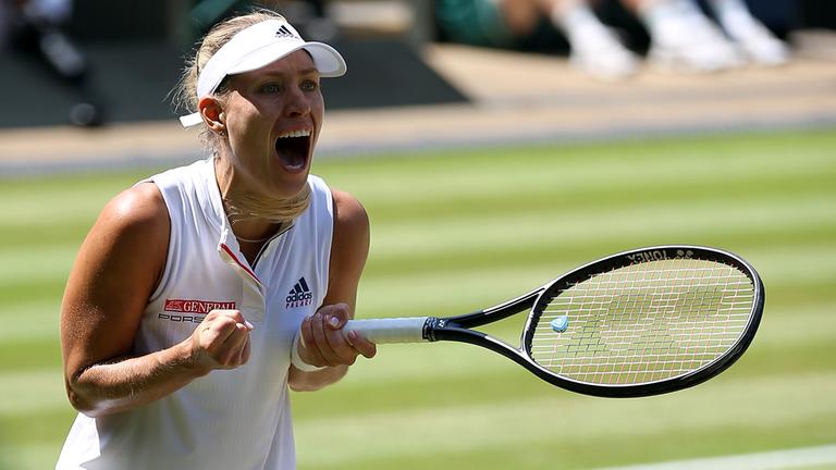 Angelique Kerber ist im Wimbledon-Finale 2018.