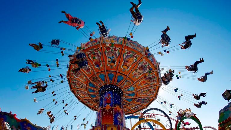 Kettenkarussel auf dem Oktoberfest
