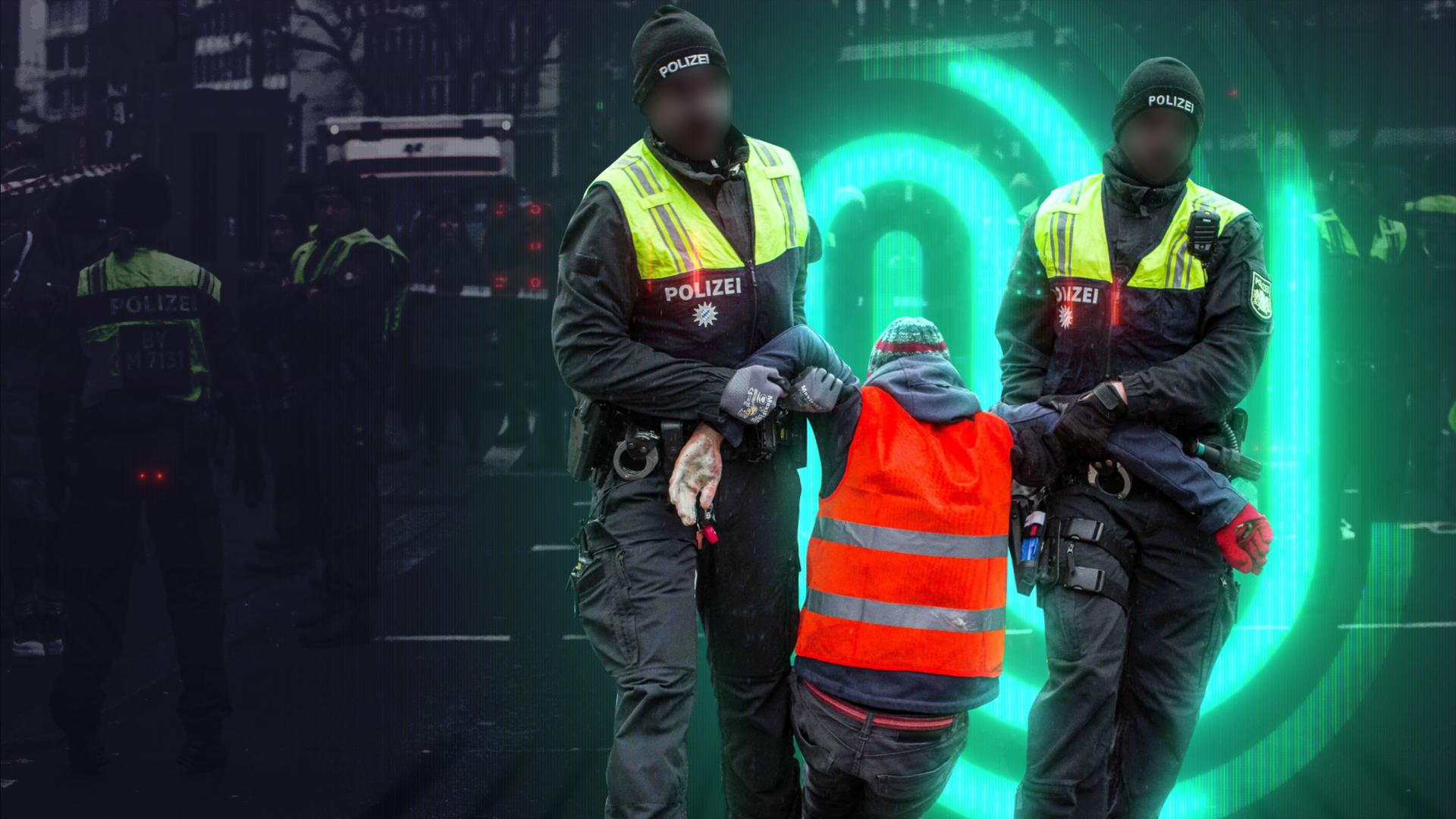 Die Spur: Knast statt Kleben