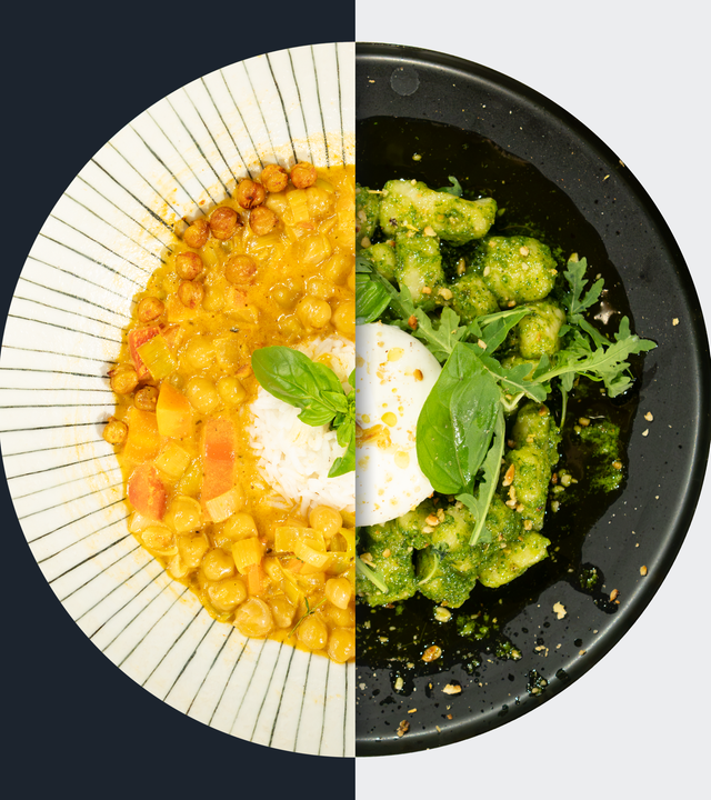 Kichererbsen-Eintopf vs. Gnocchi