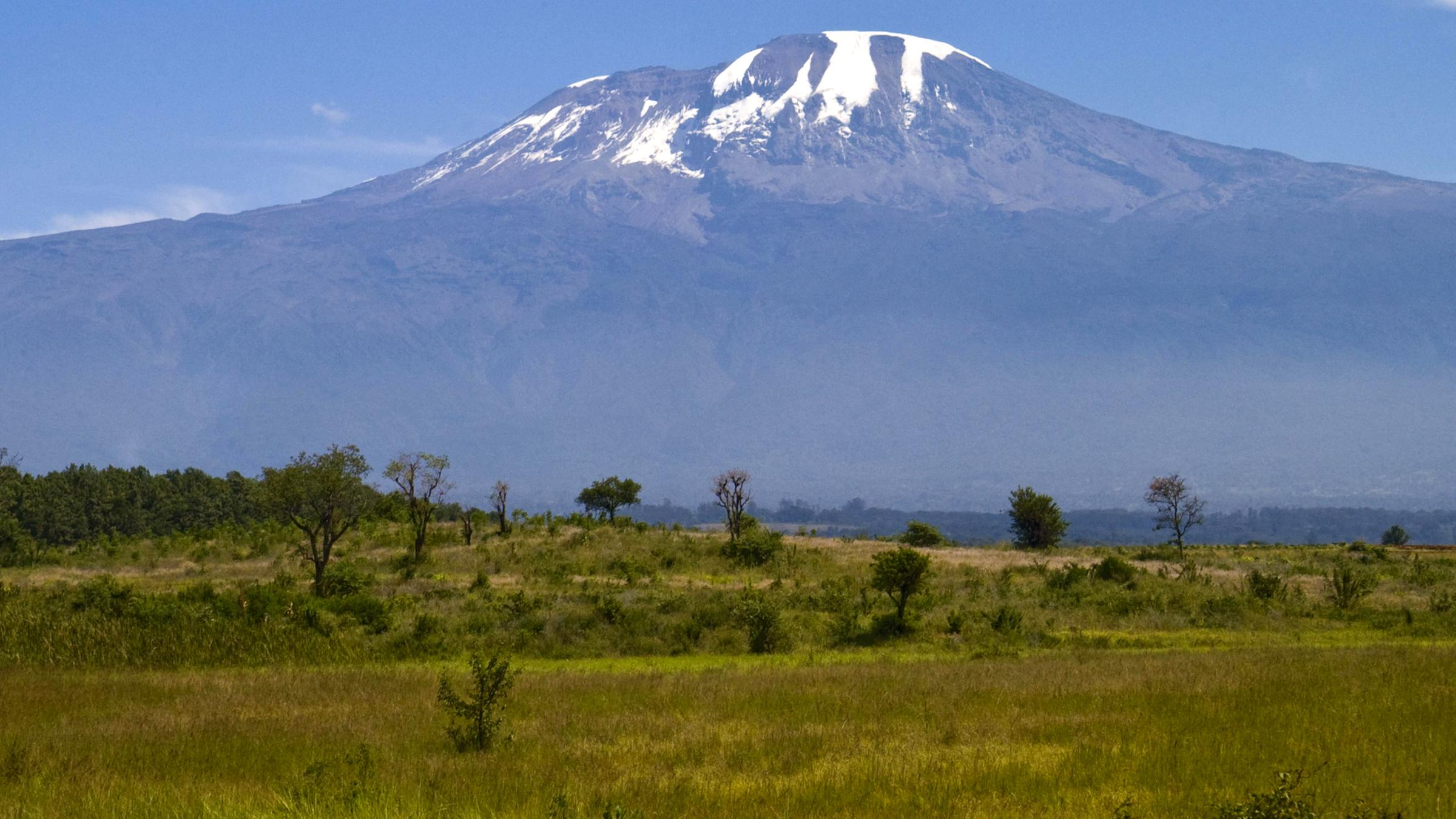 Felder am Kilimandscharo in Tansania