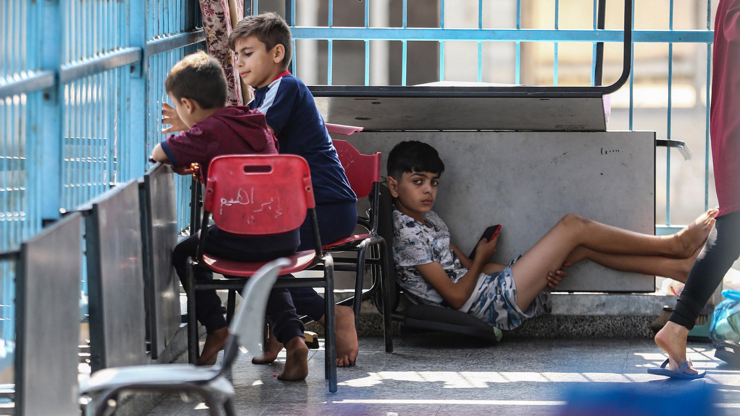 Kinder in Gaza-Stadt