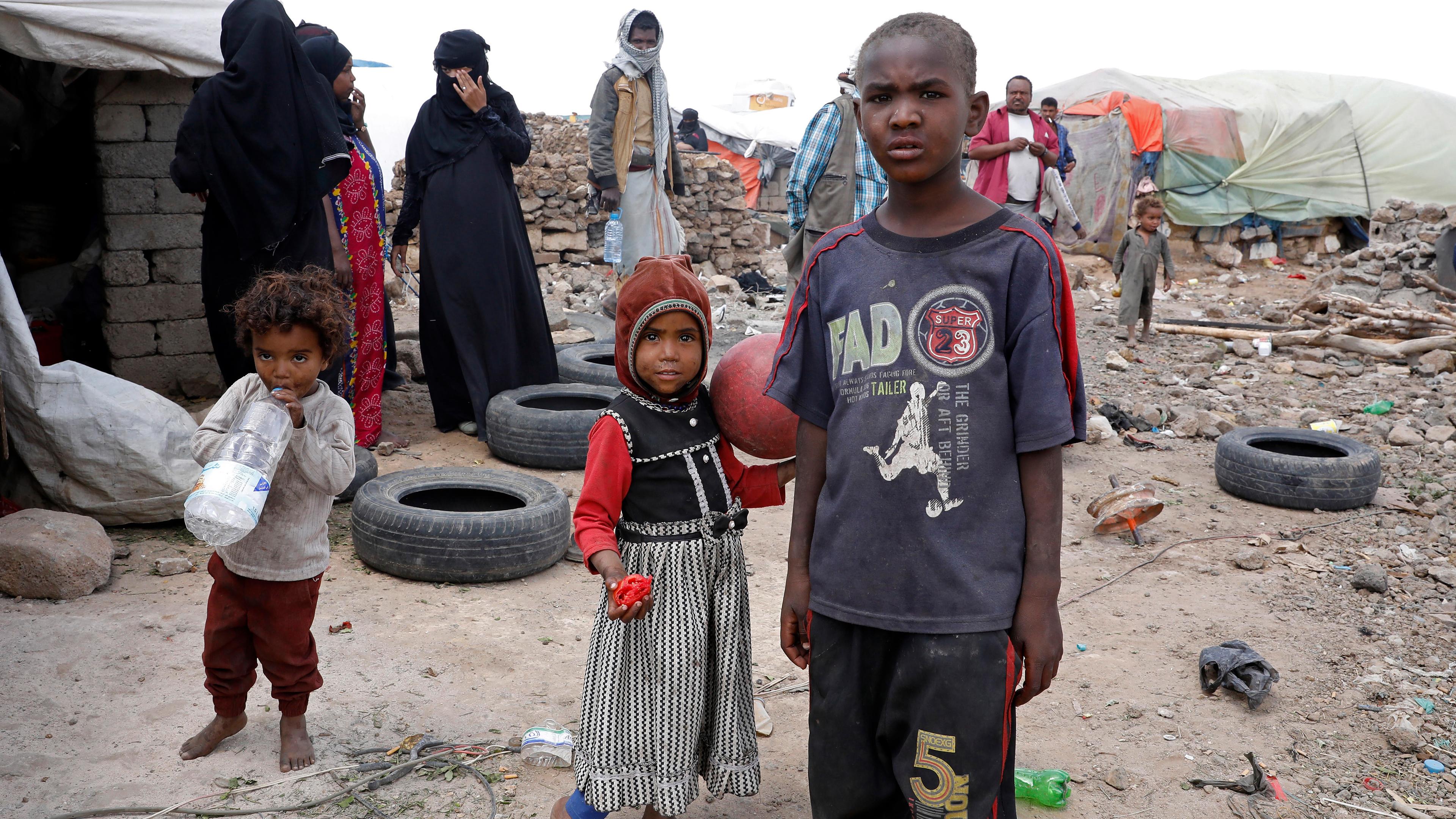 Kinder aus Jemen, aufgenommen am 24.08.2021