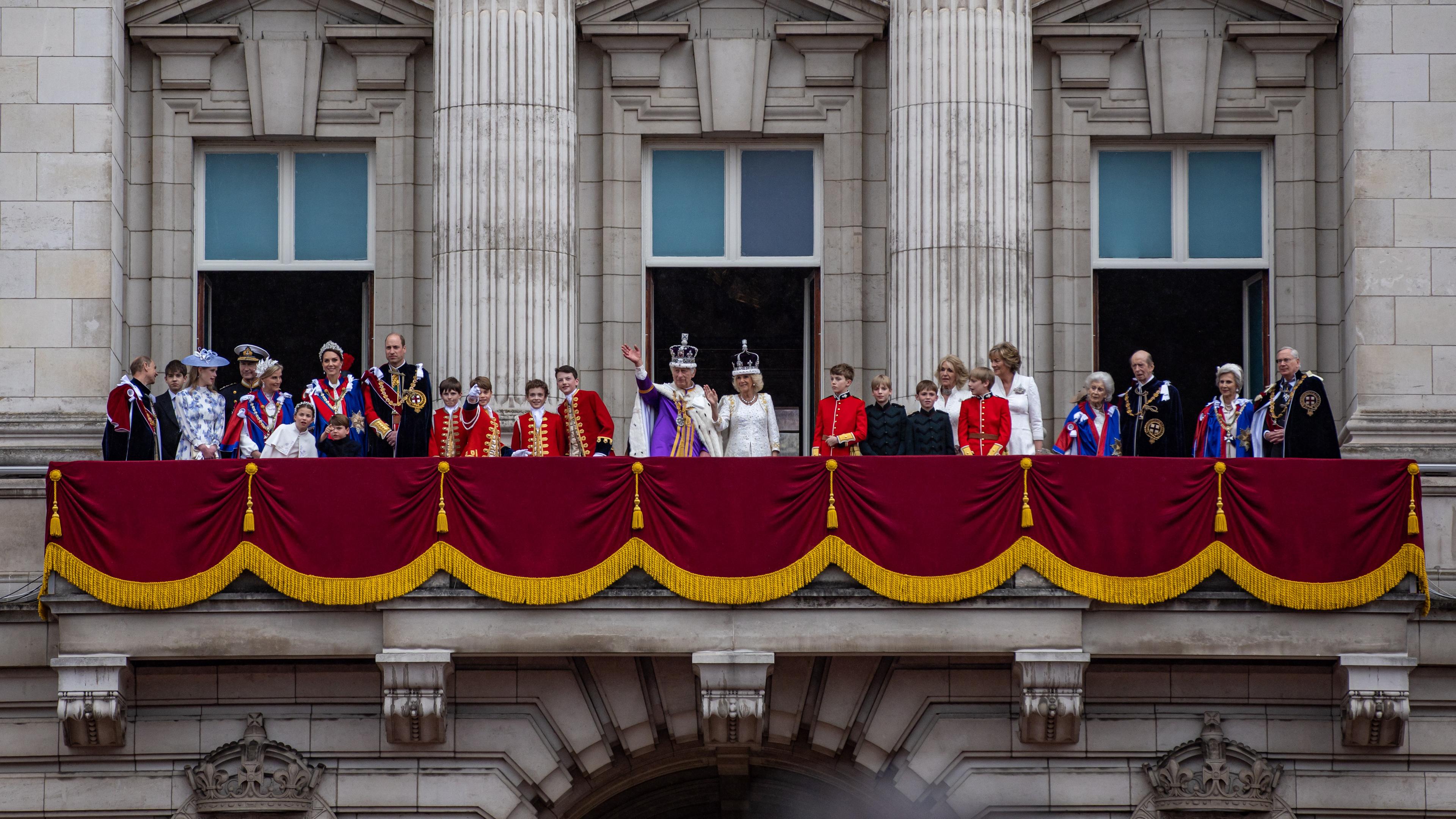 King Charles III., Buckingham Palace, Balkon