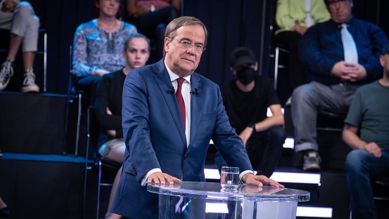 Armin Laschet bei ZDF Klartext