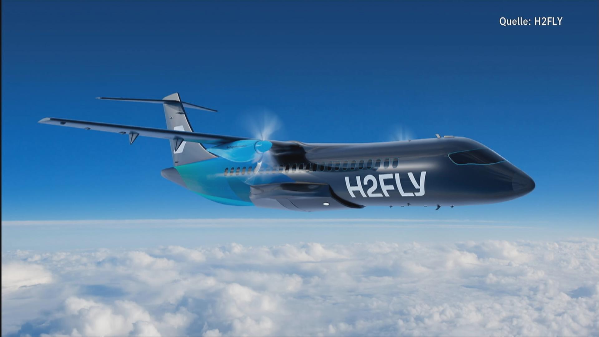 Klimaneutrale Luftfahrt - H2 Flugzeug