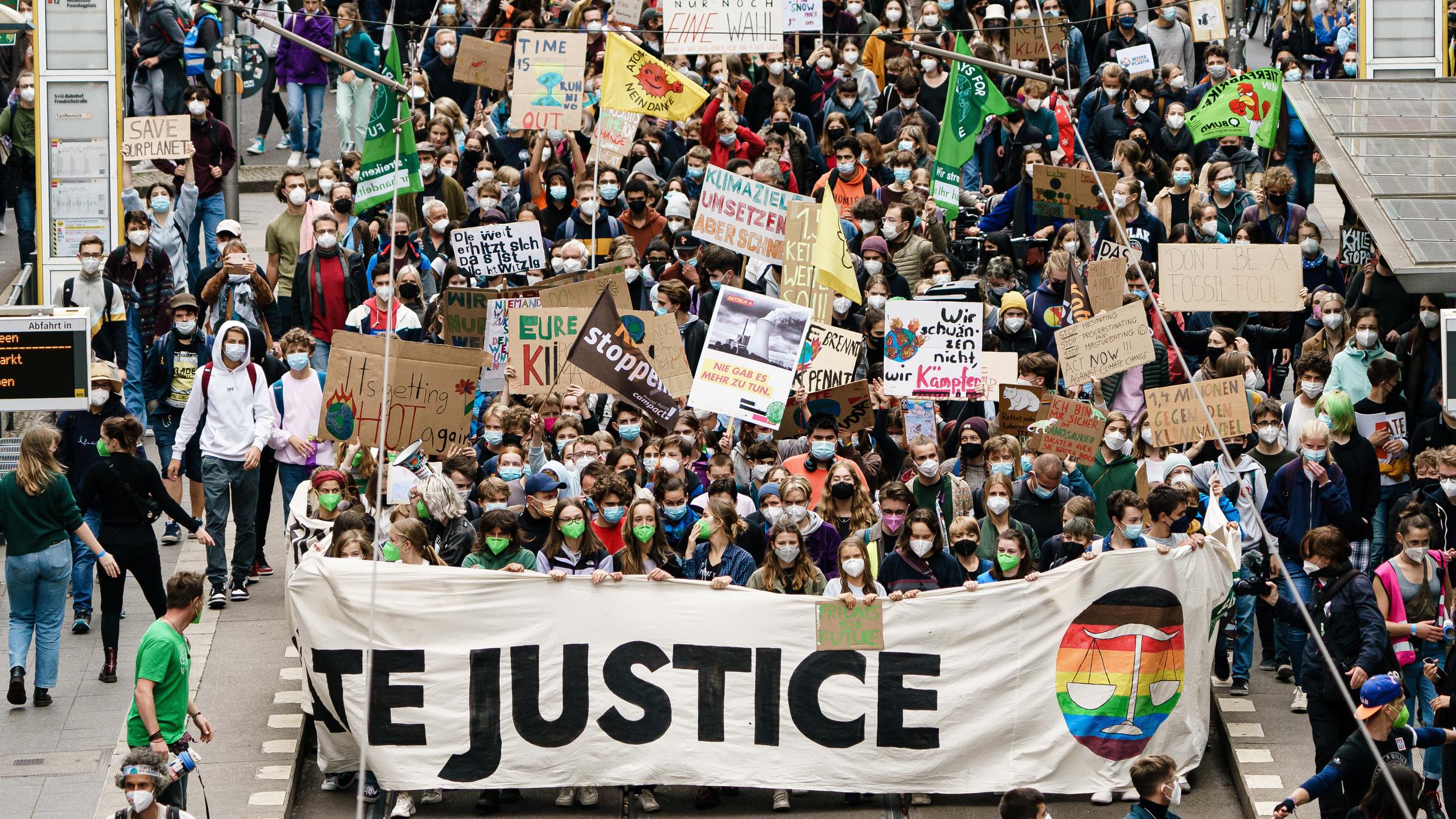 Fridays For Future Demo in Berlin