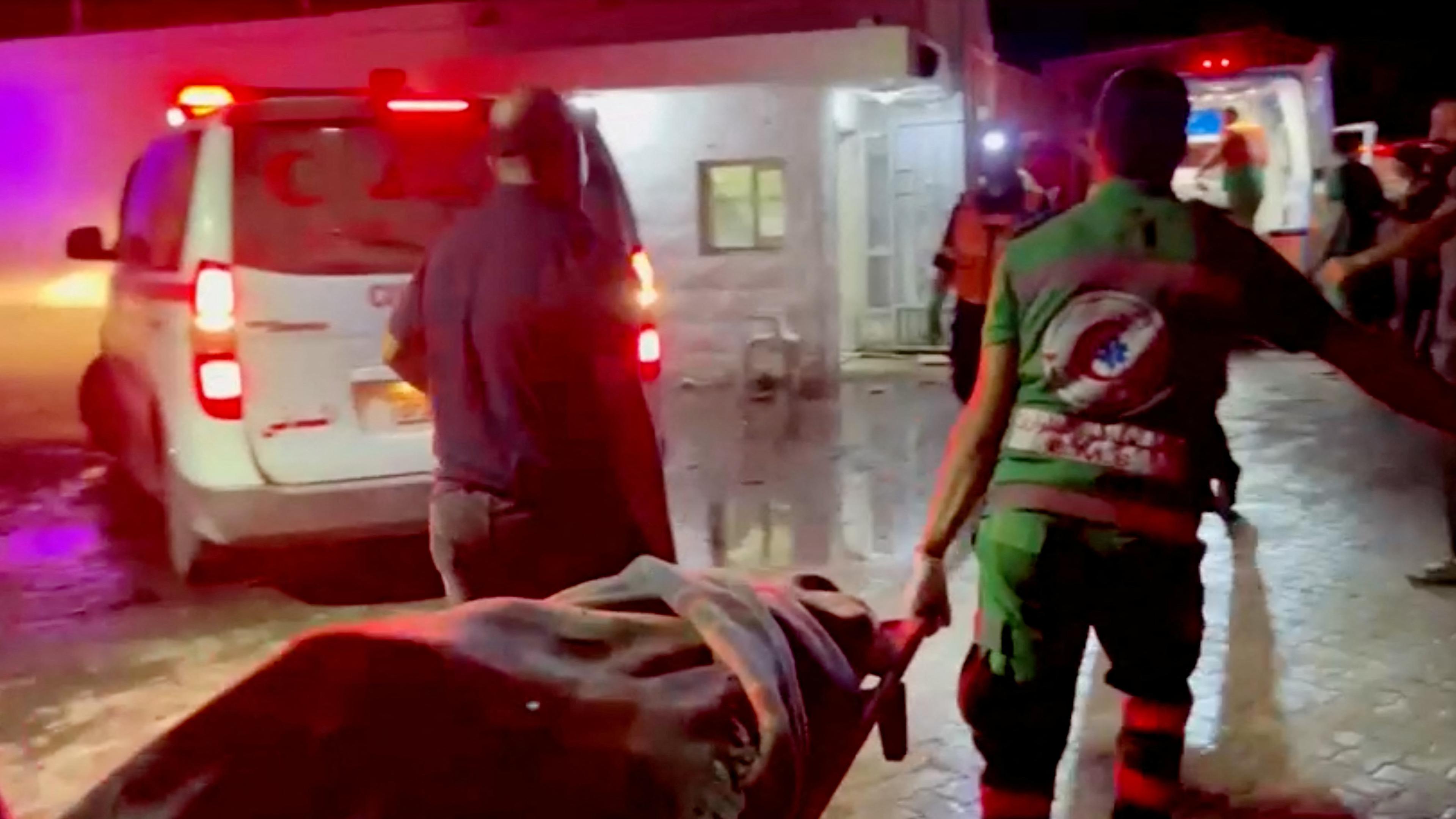 Rakete trifft Klinik in Gaza