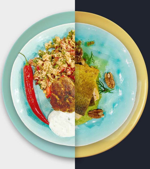 Köfte vs. Gebratene Lachsforelle vom 25. September 2023