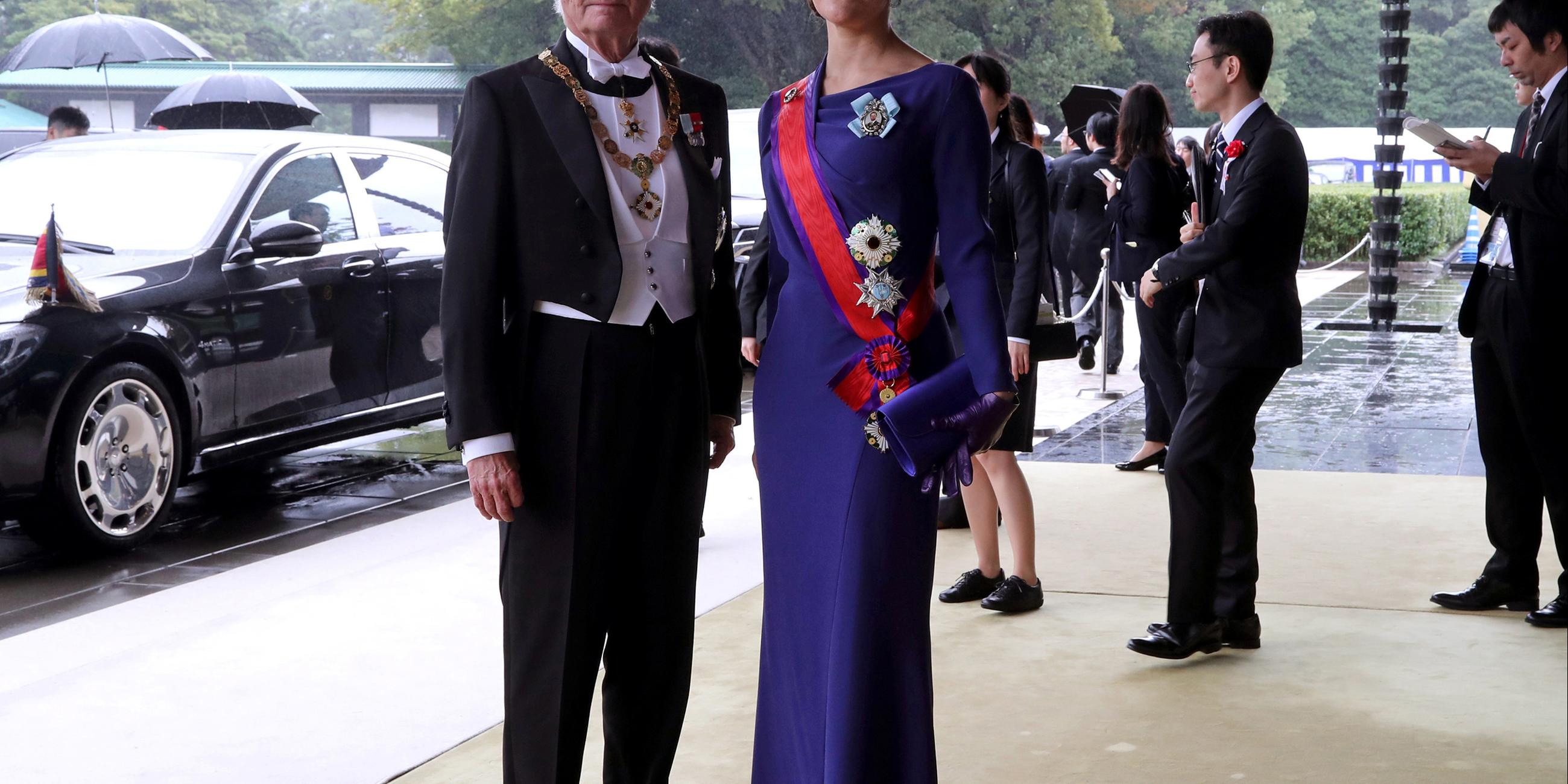 König Carl XVI. Gustaf und Prinzessin Victoria