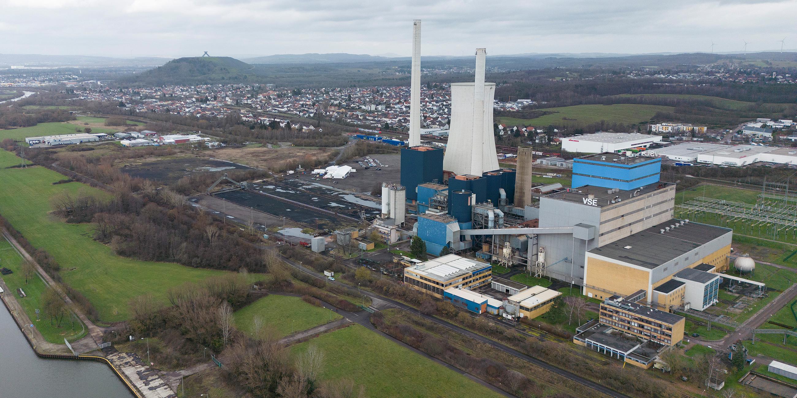 Stillgelegtes Kohlekraftwerk Ensdorf