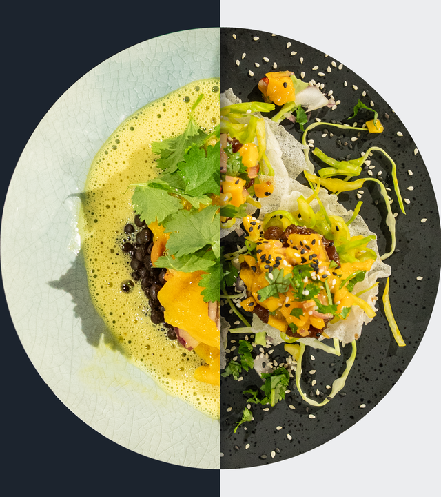 Kokos-Curry-Schaum vs. Reispapier-Tacos