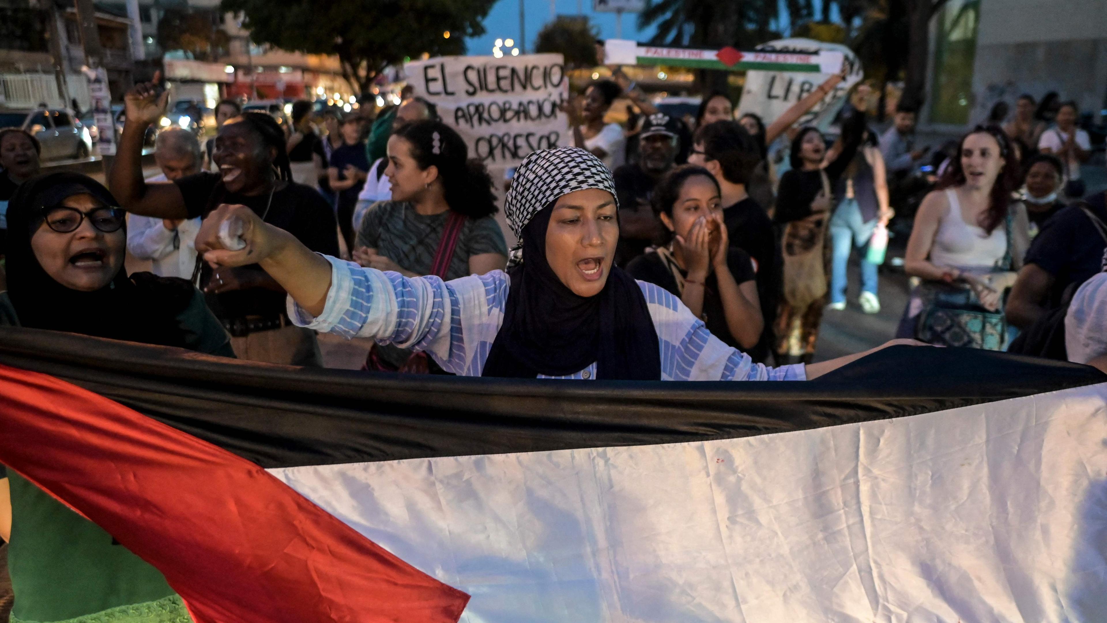 Proteste bezüglich des Nahost-Konflikts 