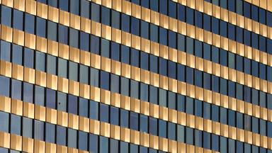 Detail vom ZDF Hochhaus Mainz-Lerchenberg